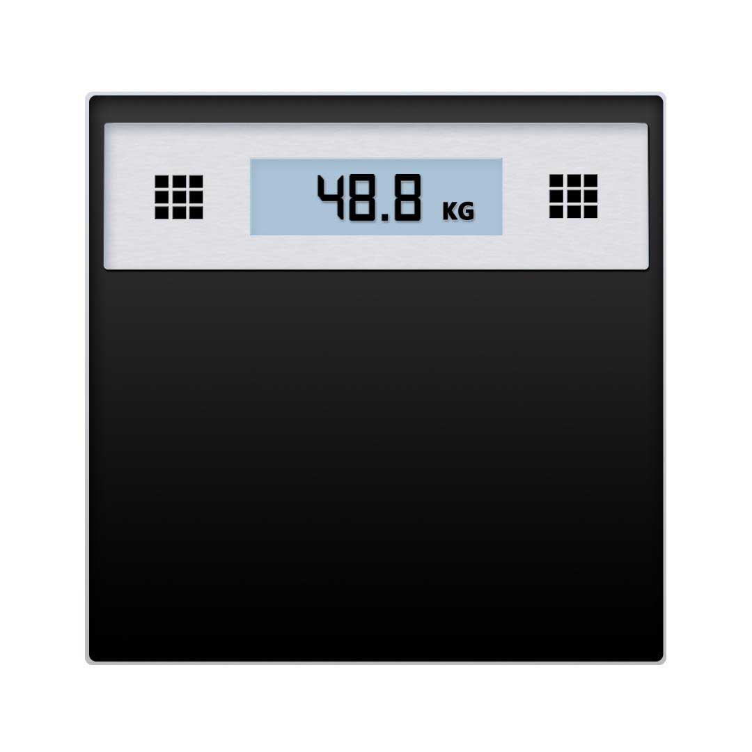 NNEAGS 180kg Electronic Talking Scale Weight Fitness Glass Bathroom Scale LCD Display Stainless