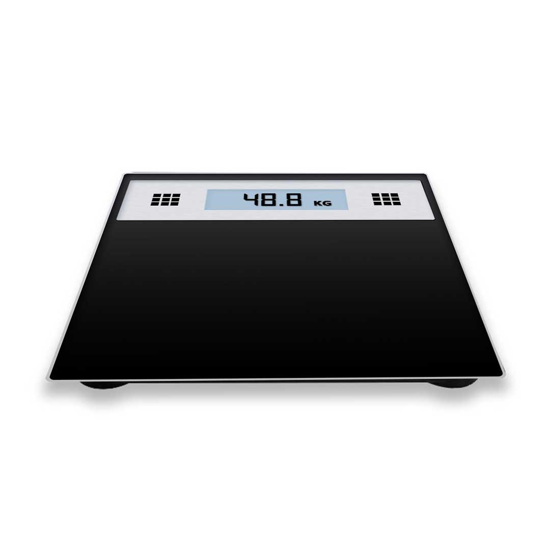 NNEAGS 180kg Electronic Talking Scale Weight Fitness Glass Bathroom Scale LCD Display Stainless