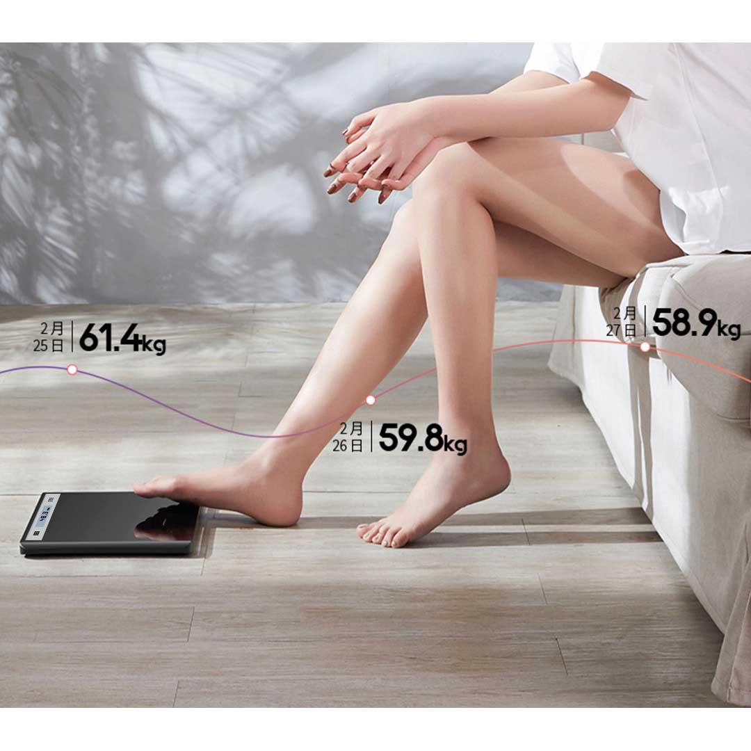 NNEAGS 180kg Electronic Talking Scale Weight Fitness Glass Bathroom Scale LCD Display Stainless