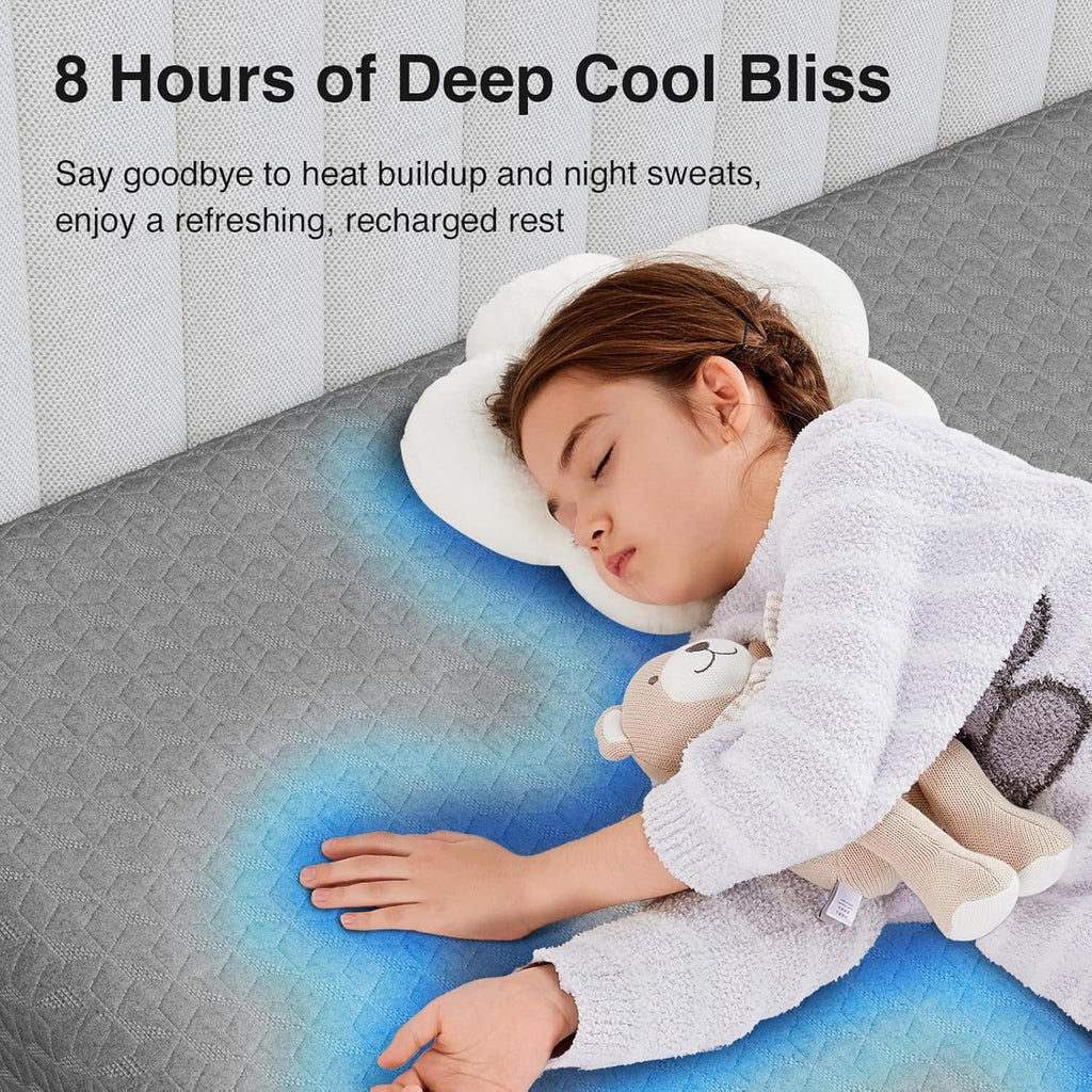 Queen 8 Inch Memory Foam Mattress For Cool Sleep-2