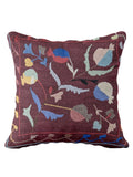 Suzani Hand Embroidered Cushion Cover - 45 x 45 cm