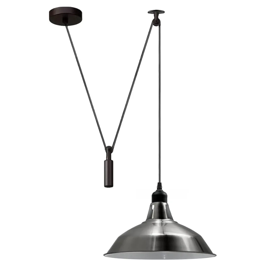 Shaded 2M Pulley Pendant Light ~6398