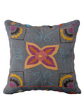 Suzani Hand Embroidered Cushion Cover - 45 x 45 cm