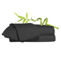 Bamboo Duvet Bed Set in Black