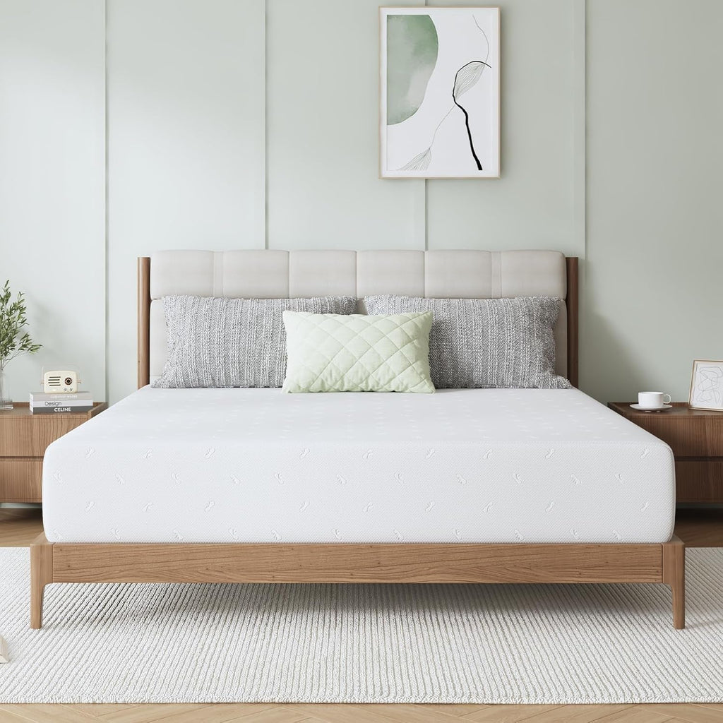 14 Inch King Size Memory Foam Mattress for Comfort-0