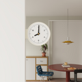 Minimalism Double-Sided Clock