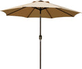 9 Foot Outdoor Patio Umbrella With Push Button Tilt