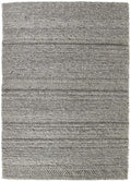 Chunky Natural/Grey Knitted Rug