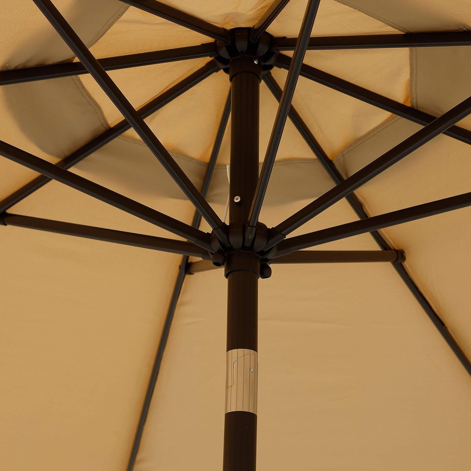 9 Foot Outdoor Patio Umbrella With Push Button Tilt