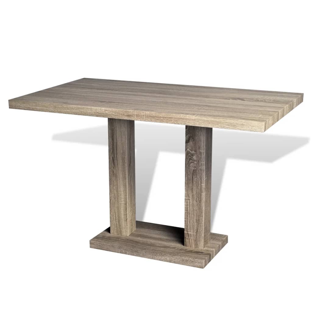 NNEVL Dining Table MDF Oak-look