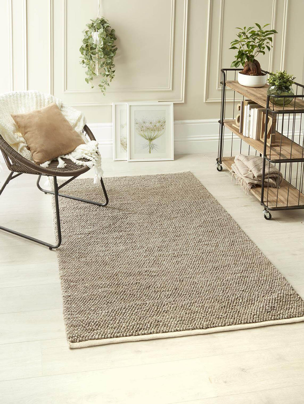 La Playa Rustic Solid Rug