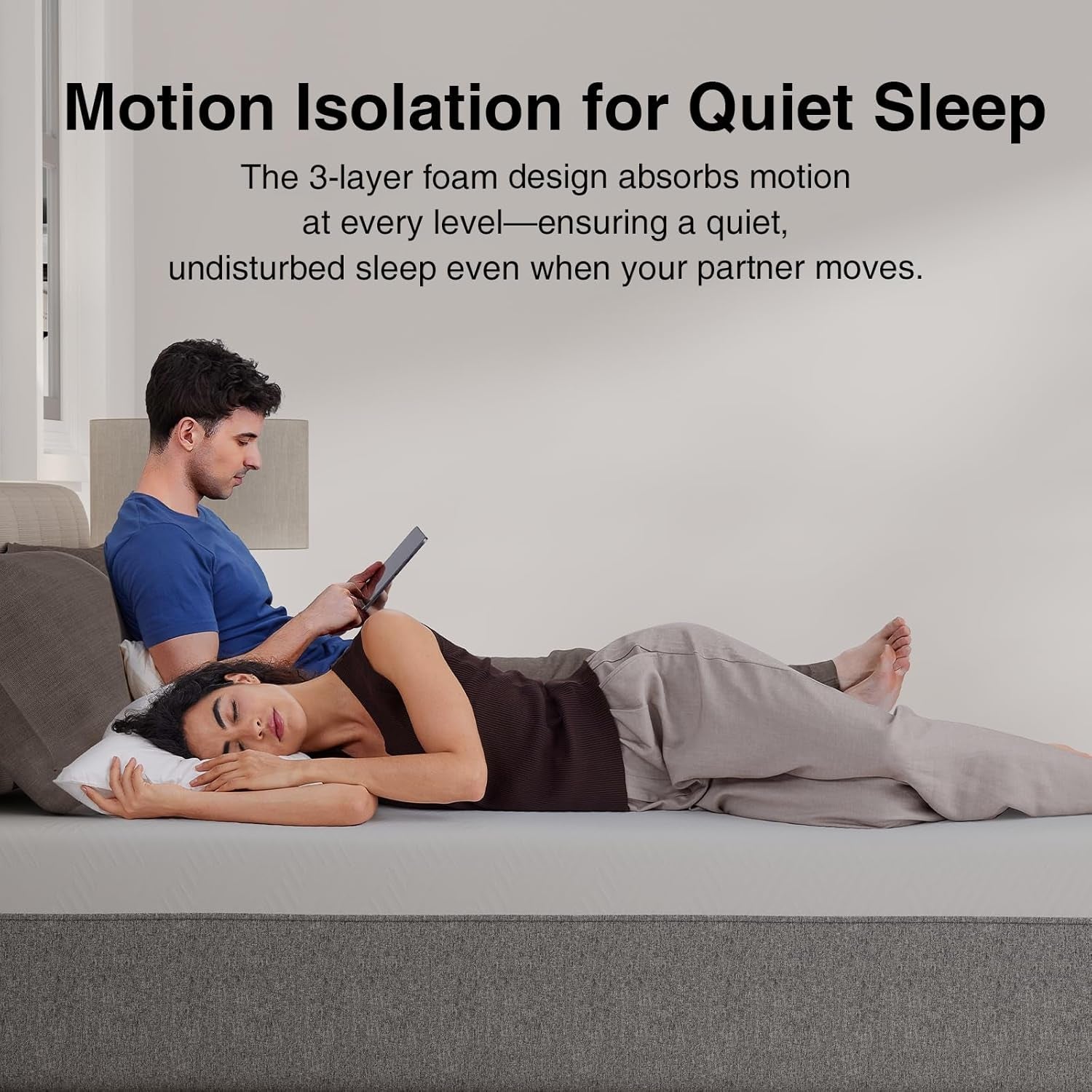 12 Inch King Gel Memory Foam Mattress CertipurUS Certified-4