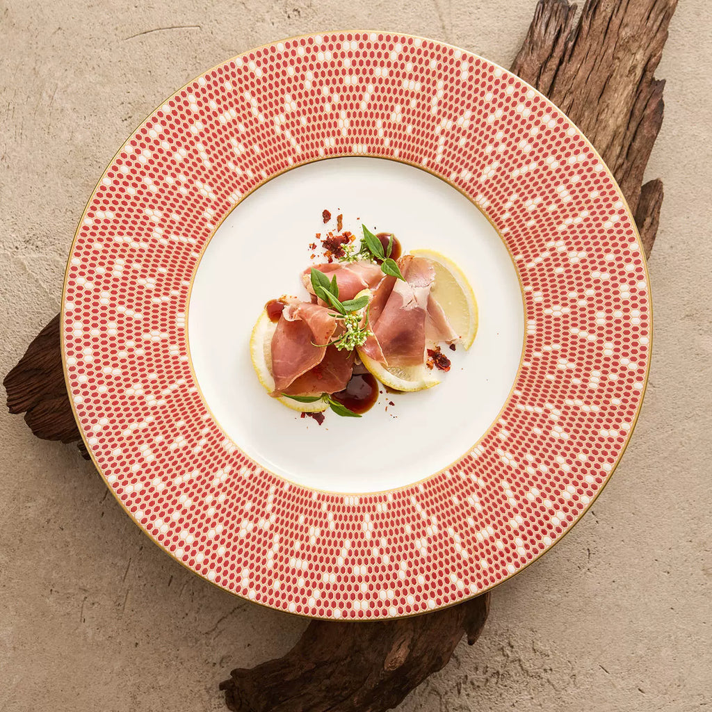 Artisanal Mosaic Fine Porcelain Plate – Celestial Series