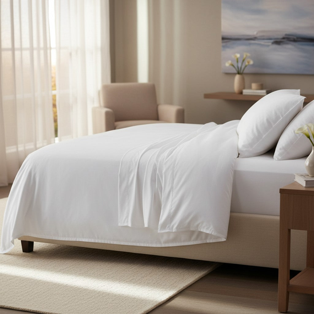 BS Collection Brushed Microfiber Twill Weave Sheets