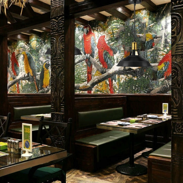 Living room & Dining room Black Pendant Light~3643