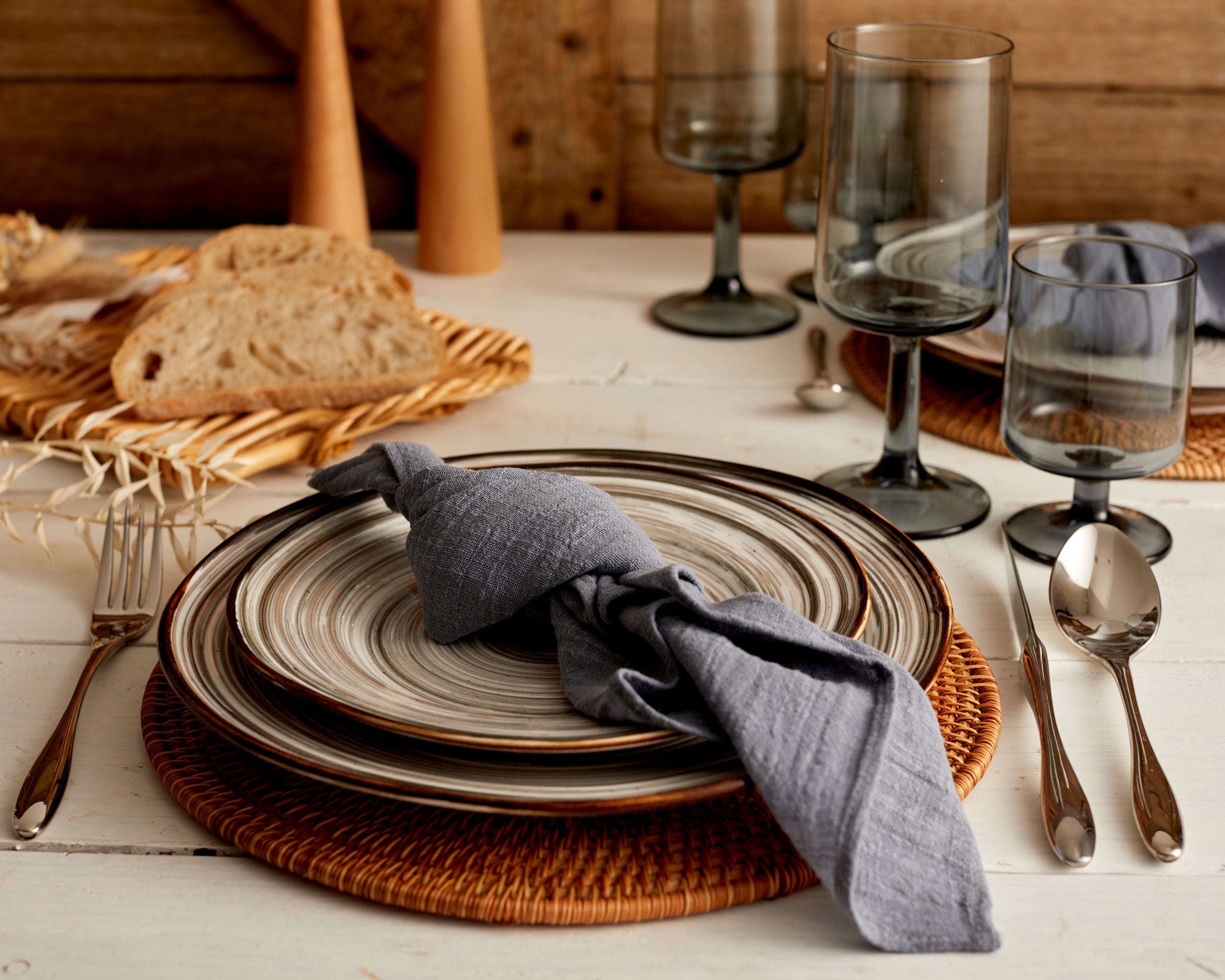 Milan Silver Stainless Steel Cutlery Sets x16/24 pieces