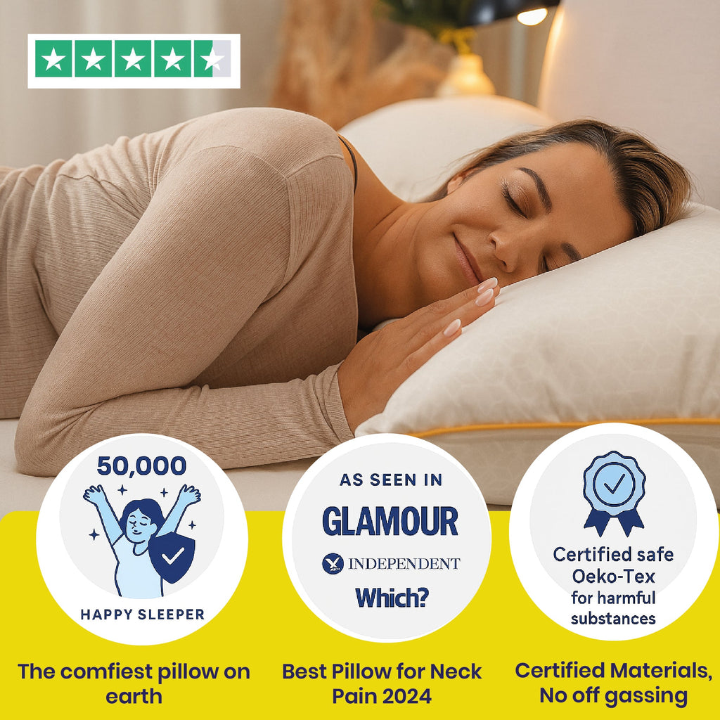 Brightr Stella The Best Pillow for Neck & Shoulder Pains