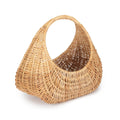 Buff Willow Gondola Wicker Shopping Basket