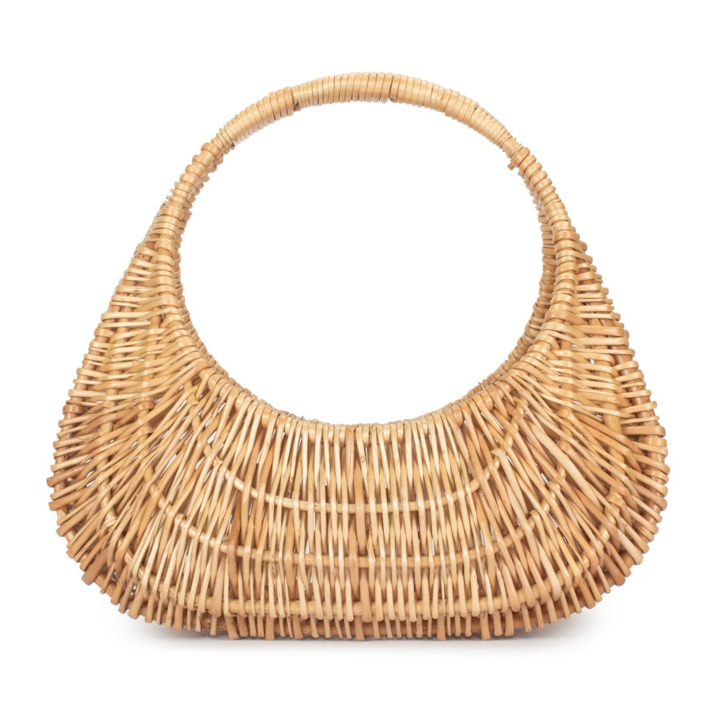 Buff Willow Gondola Wicker Shopping Basket