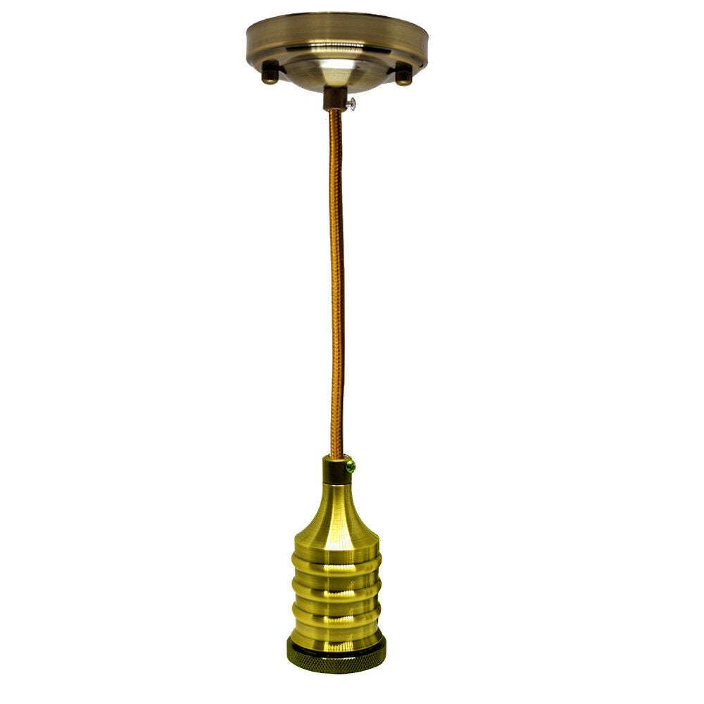 E27 Bulb Holder Industrial Pendant Light~3144