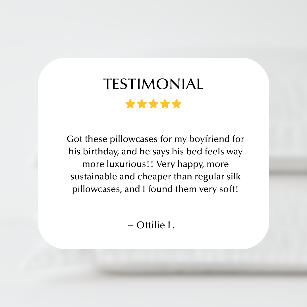 Cool & Comfy Silk Pillowcase Pair (Eucalyptus)