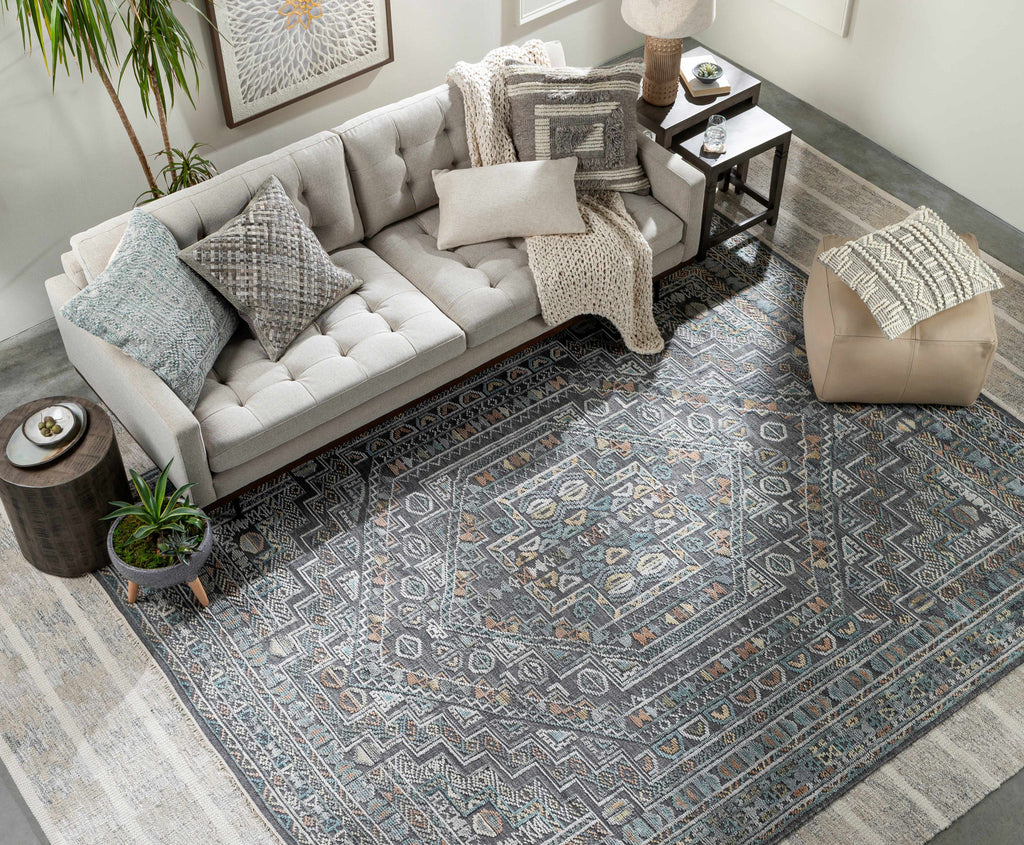 Akle Premium Hand Knotted Wool Area Rug-2