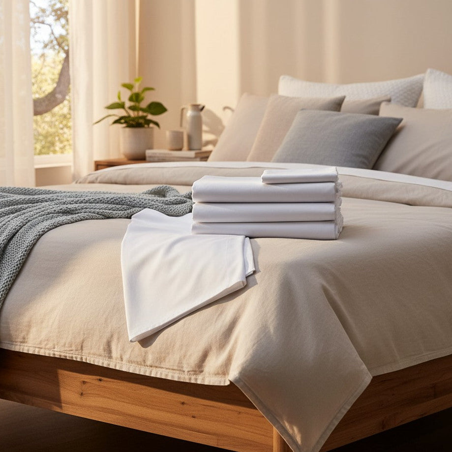 GTM Collection T-300 100% ELS Cotton Sheets