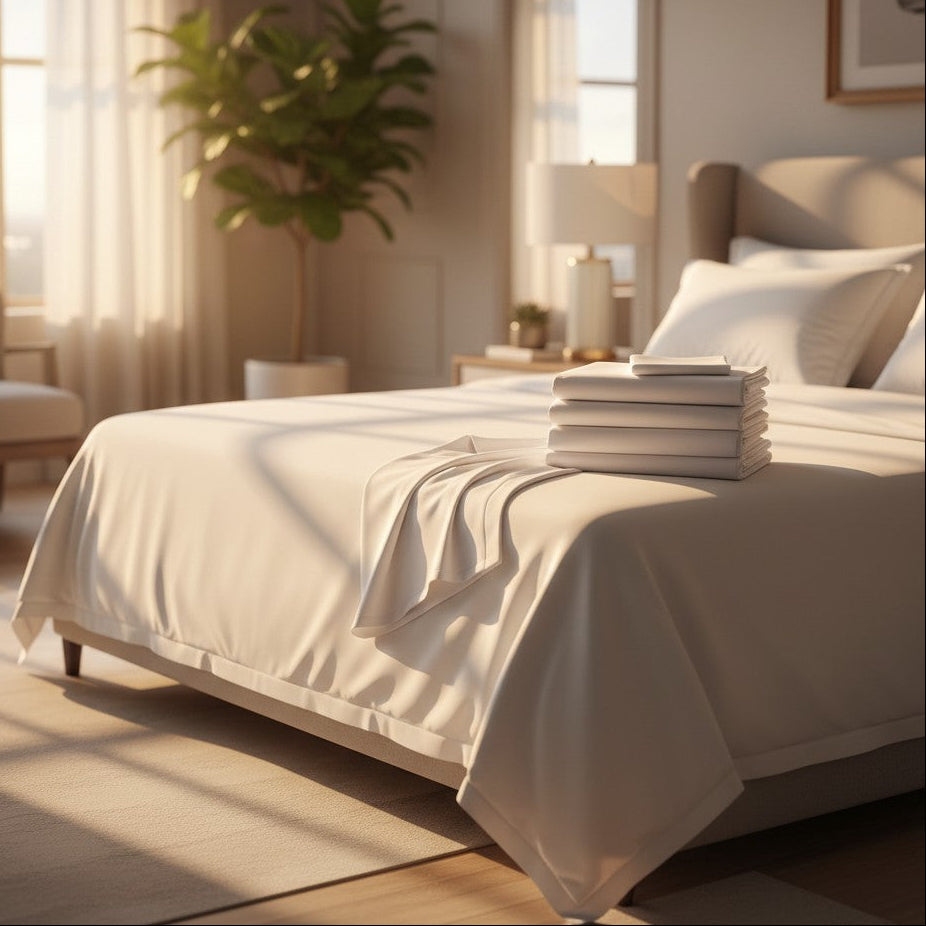 GTM Collection T-300 100% ELS Cotton Sheets