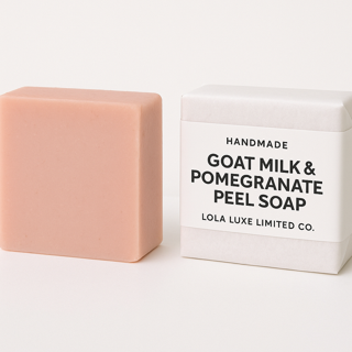 Goat Milk & Pomegranate Peel Soap-0