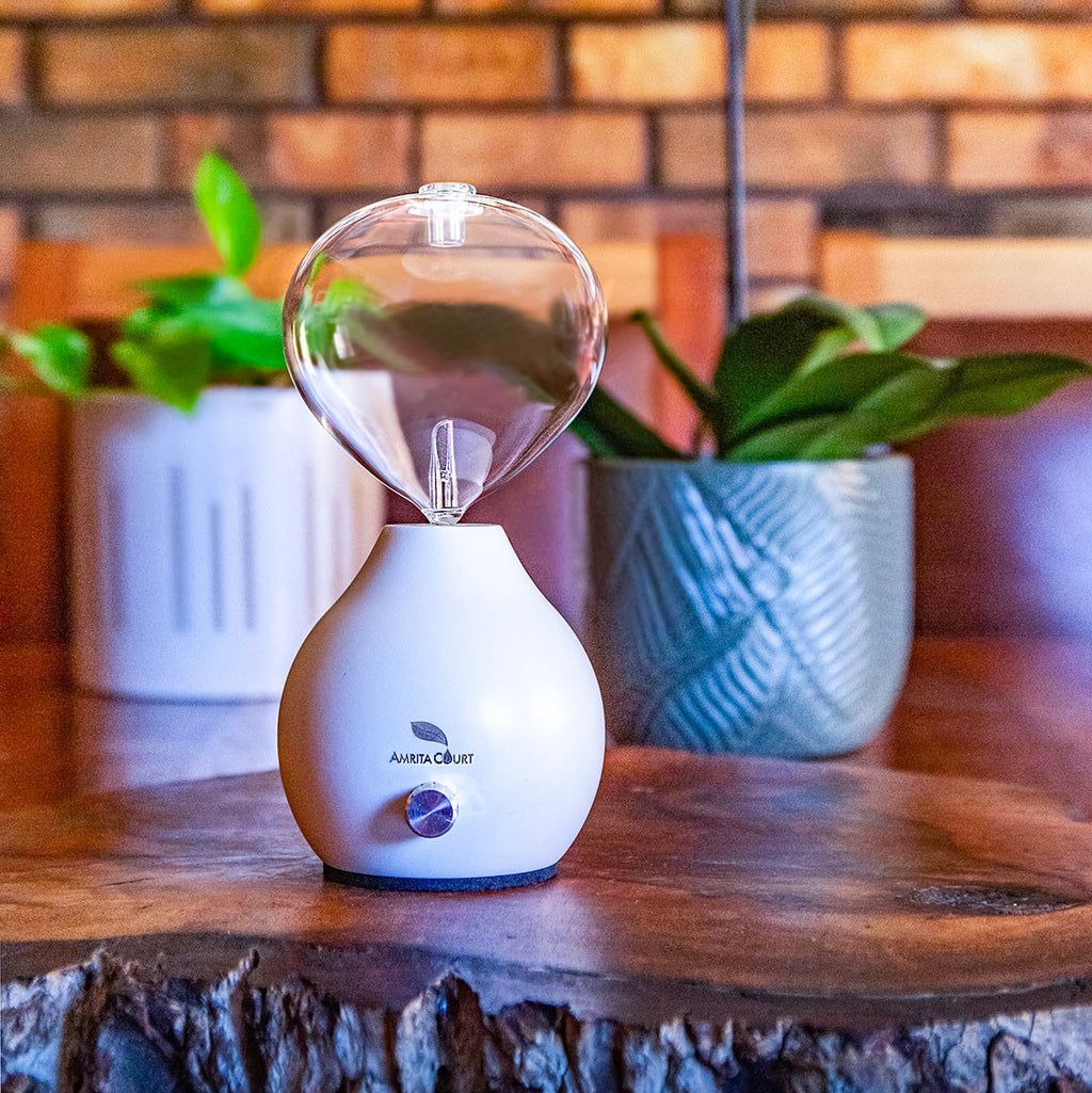 Hour Glass Waterless Aroma Diffuser | Eco-Friendly Nebuliser | Pure Essential Oil Diffusing