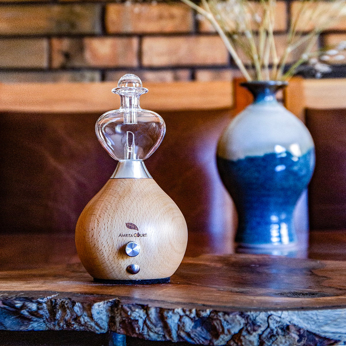 Hour Glass Waterless Aroma Diffuser | Eco-Friendly Nebuliser | Pure Essential Oil Diffusing