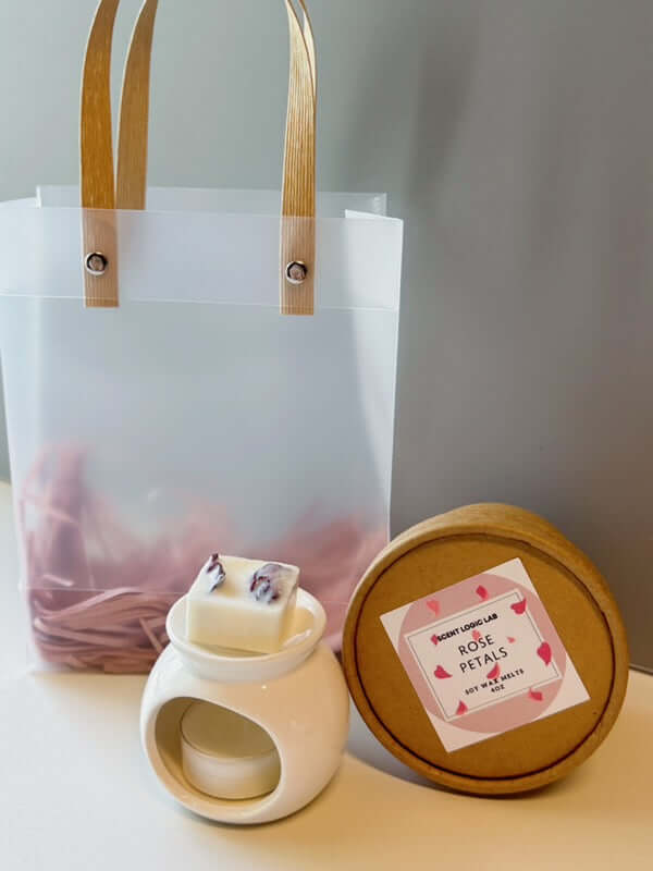 Rose Petal Wax Melter Gift Set-1