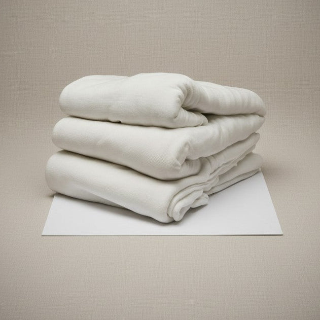 Knitted Fitted Sheet & Blended Stretcher Sheets