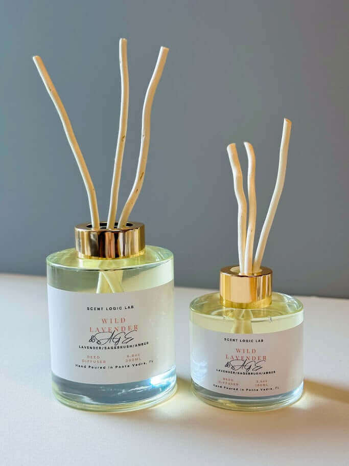 Wild Lavender Reed Diffuser – 100ml & 200ml | Hand-Poured Aroma for Home or Office-1