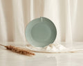 Maeve Porcelain Round Starter Plate Green