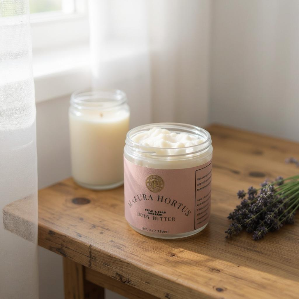 Mafura Hortus Petal & Peach Infusion Body Butter