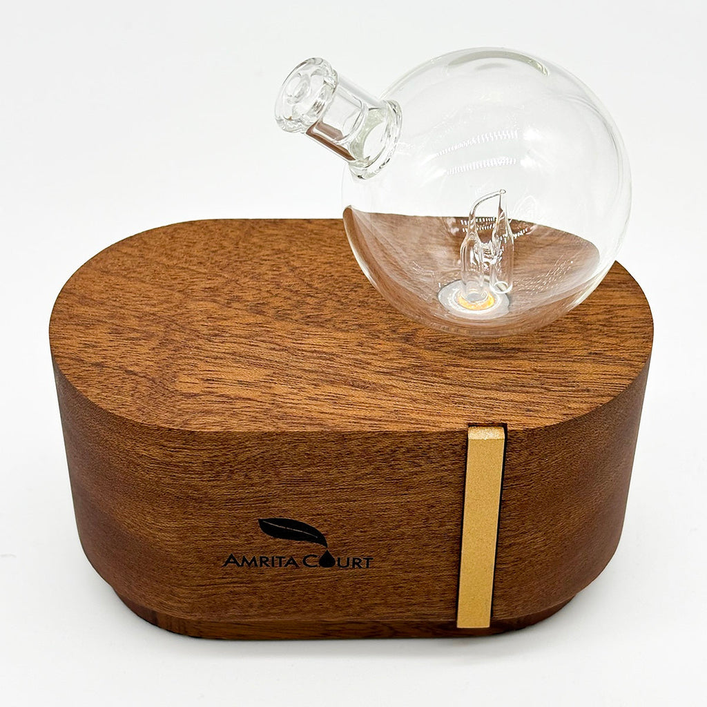 Portable Mini Orb Diffuser Redwood | Waterless Aroma Diffuser | No Plastics for Essential Oil