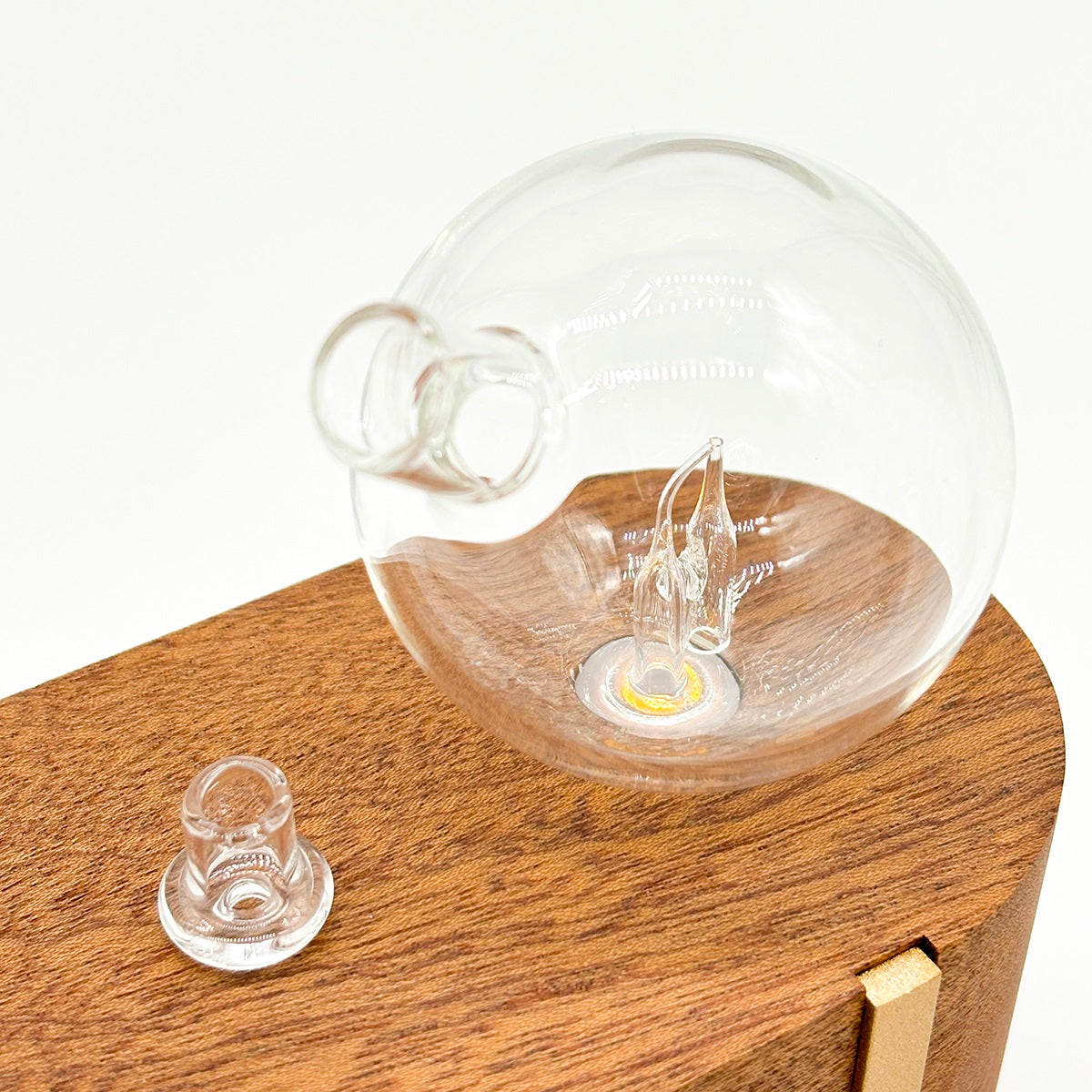 Portable Mini Orb Diffuser Redwood | Waterless Aroma Diffuser | No Plastics for Essential Oil