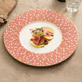 Artisanal Mosaic Fine Porcelain Plate – Celestial Series
