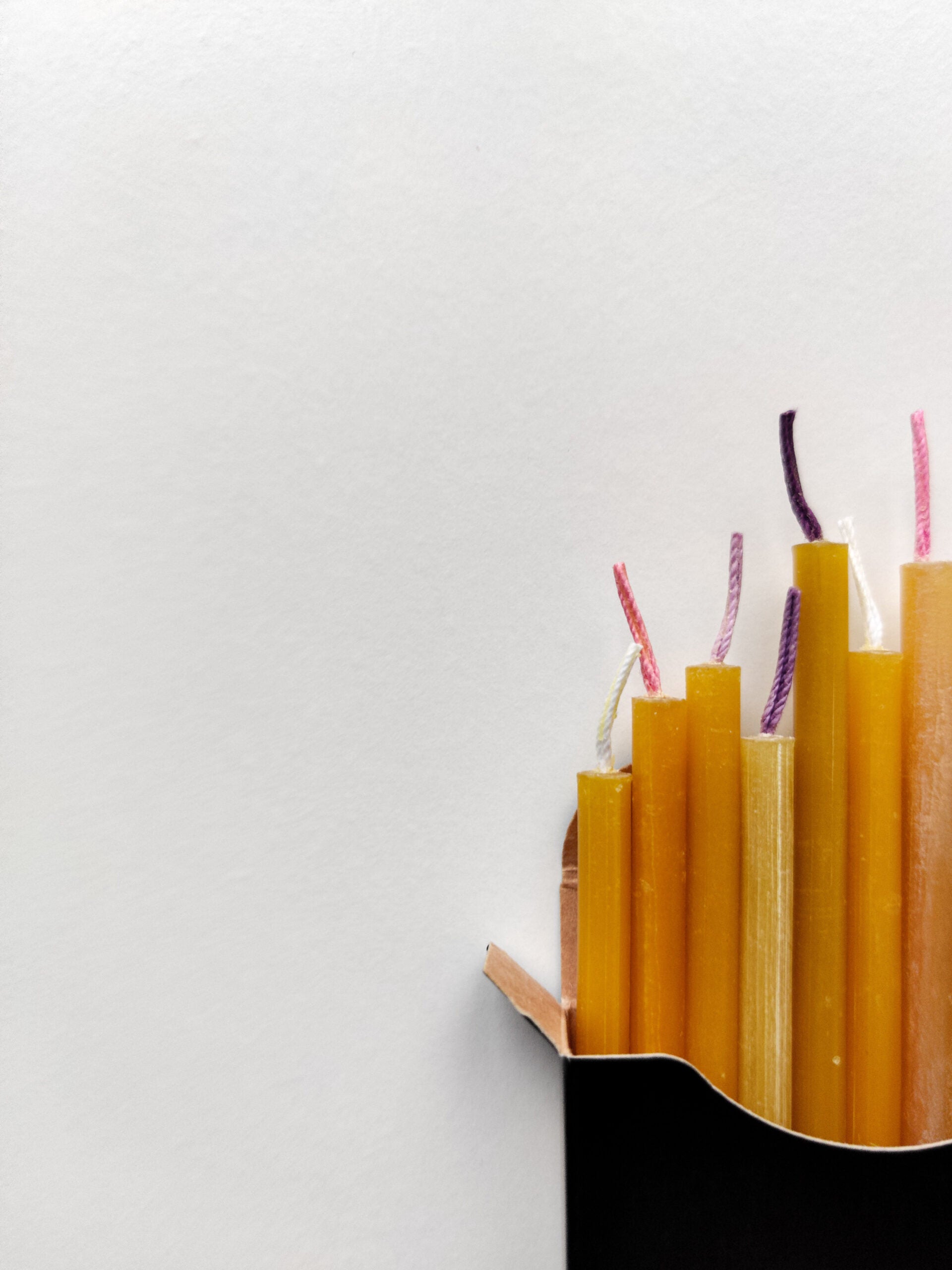 Beeswax Celebration Candles