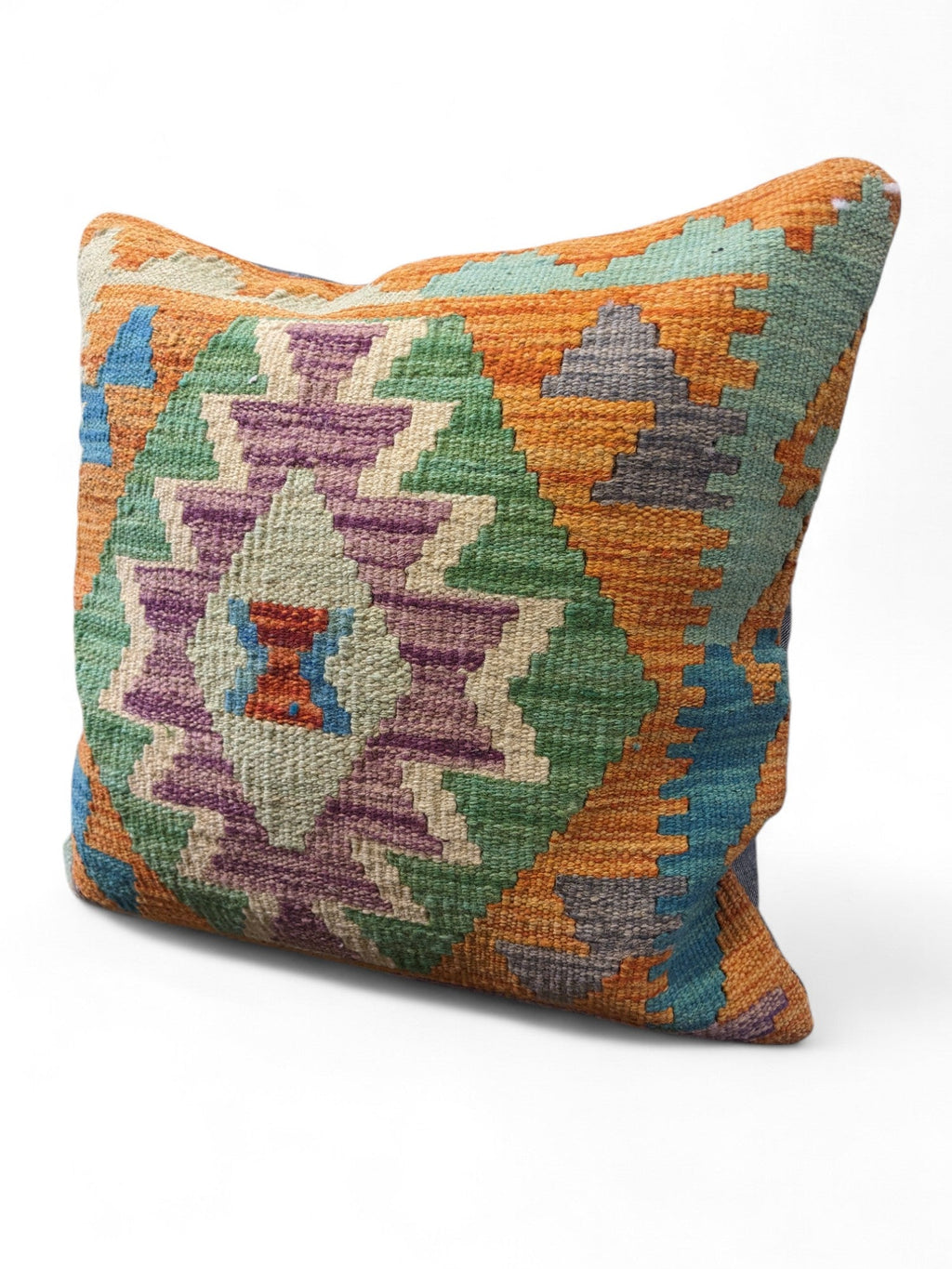 Afghan Kilim Cushion Cover - 45 x 45 cm