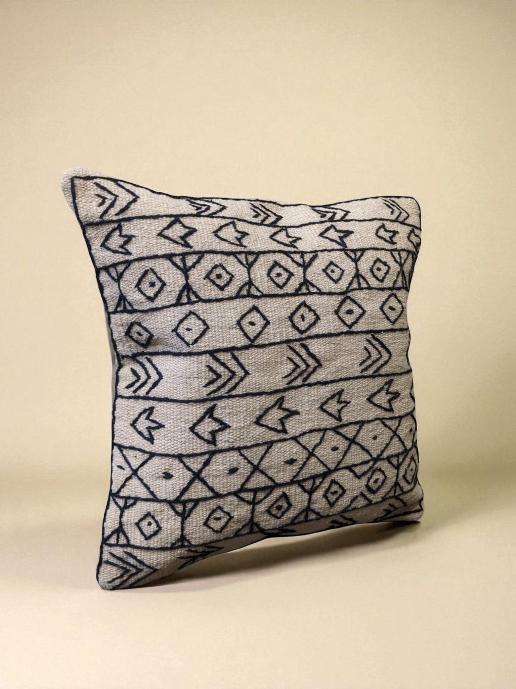Suzani Hand Embroidered Cushion Cover - 45 x 45 cm