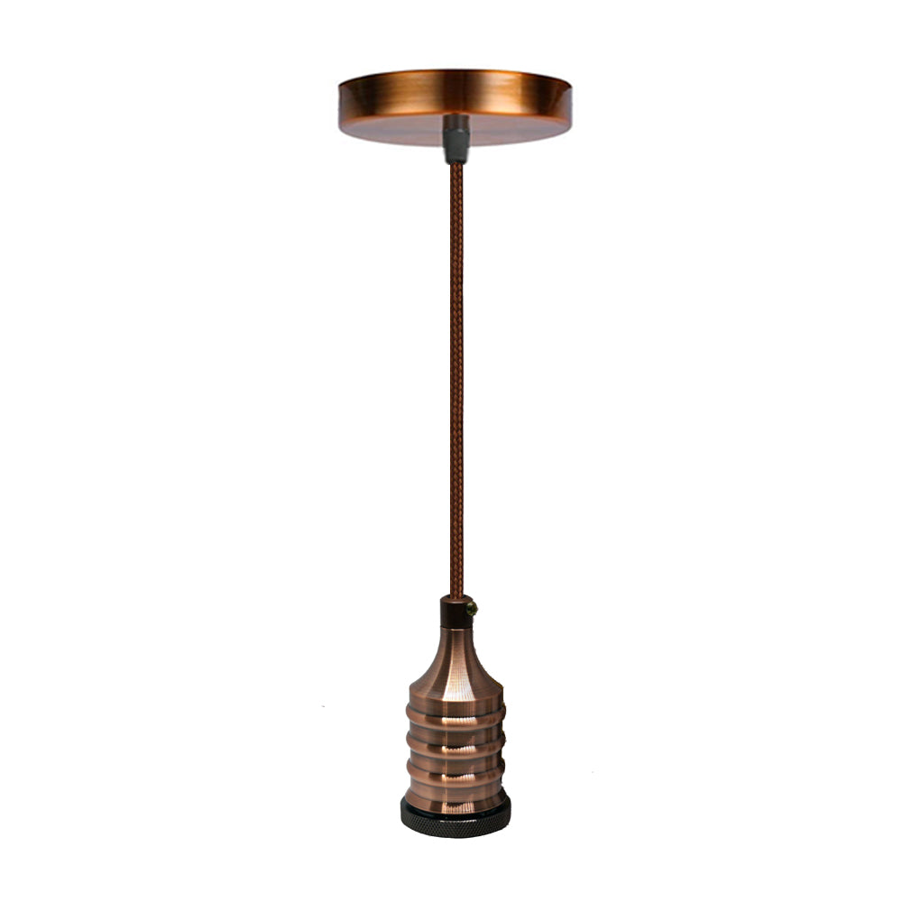 E27 Bulb Holder Industrial Pendant Light~3144