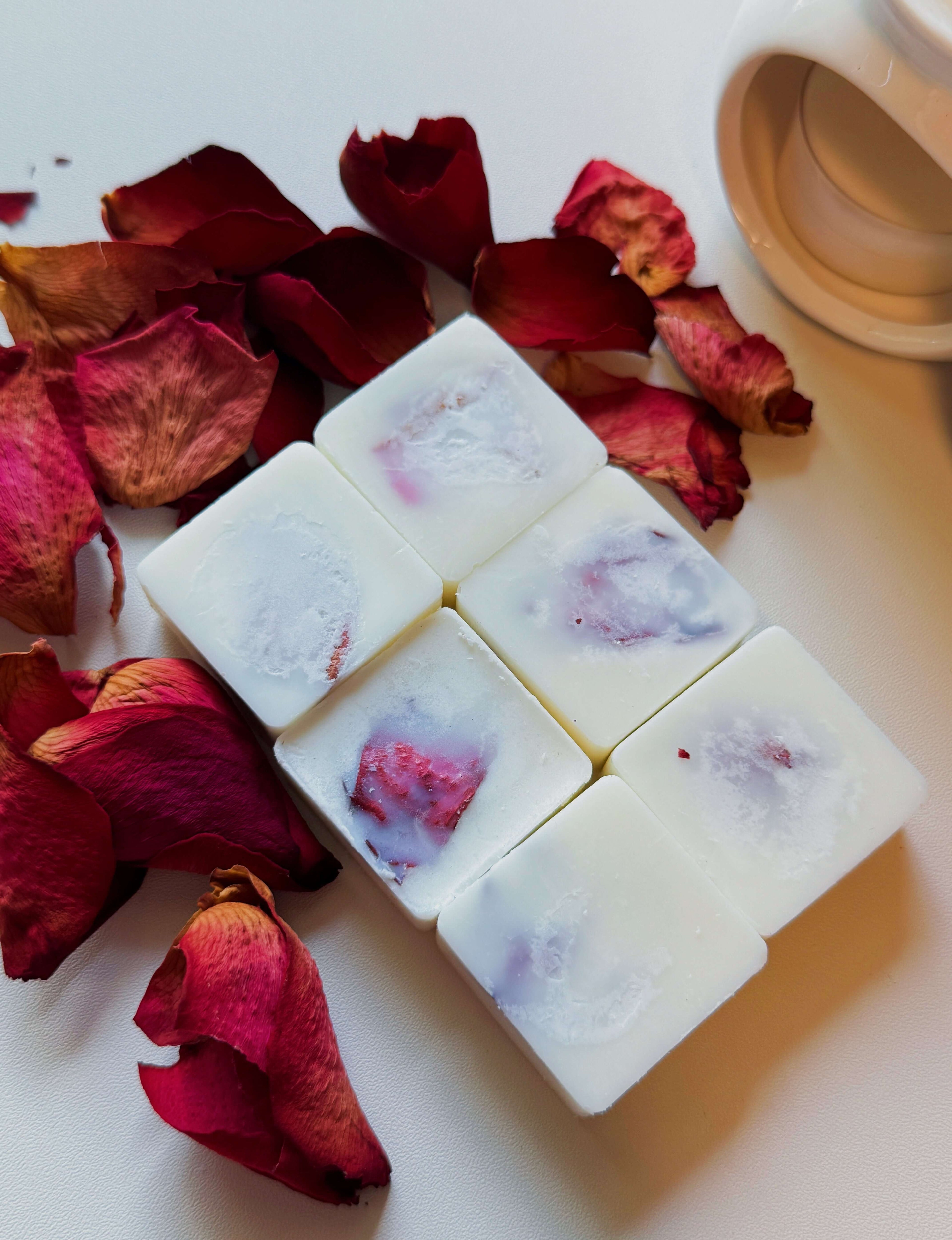 Rose Petal Soy Wax Melts Refill — 4 oz-0