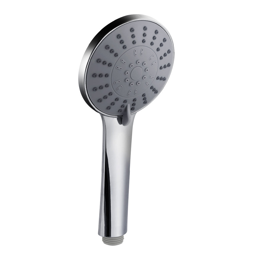 NNEDSZ Handheld Shower Head 4.5" High Pressure 5 Modes Poweful Round Chrome