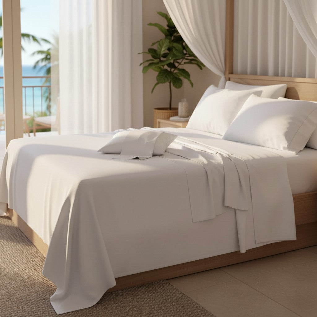 T-200 Blended Collection Percale Sheets