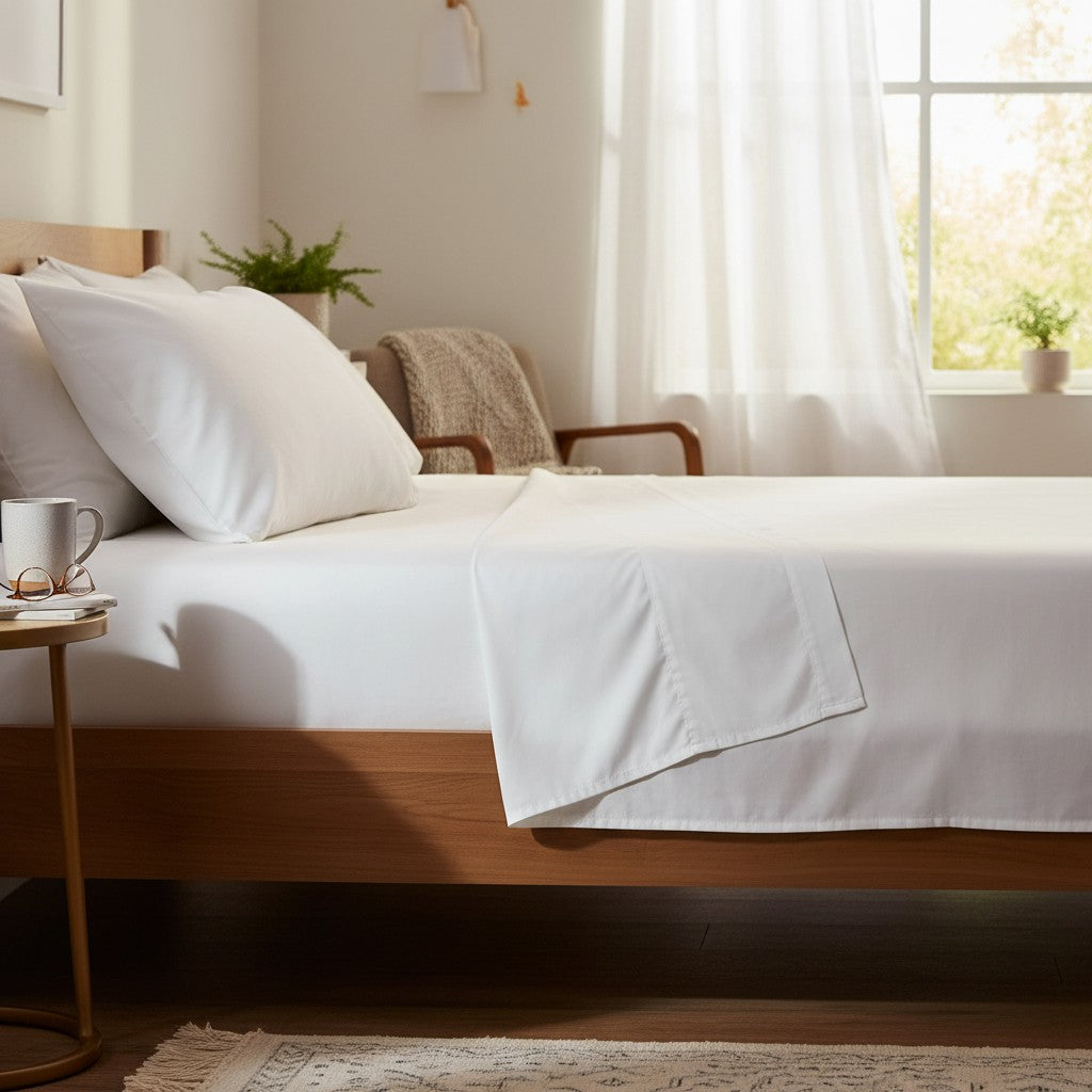 T-250 Blended Collection Percale Weave Sheets