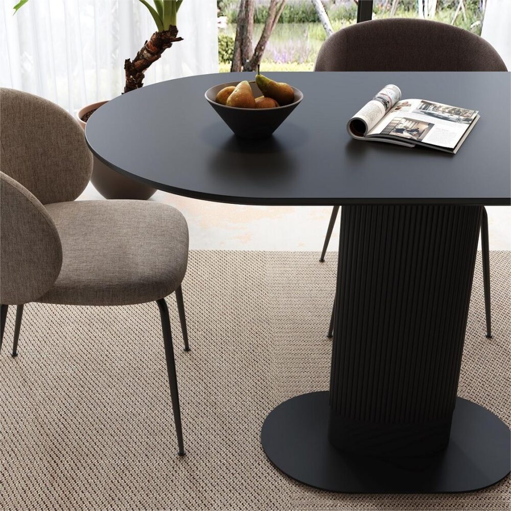 NNEDSZ Clara Eclipse Oval Dining Table