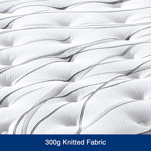 NNEDSZ Mattress in Gel Memory Foam 6 Zone Pocket Coil Soft Firm Bed 30cm Thick