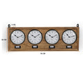 NNEDSZ World Timber Clock